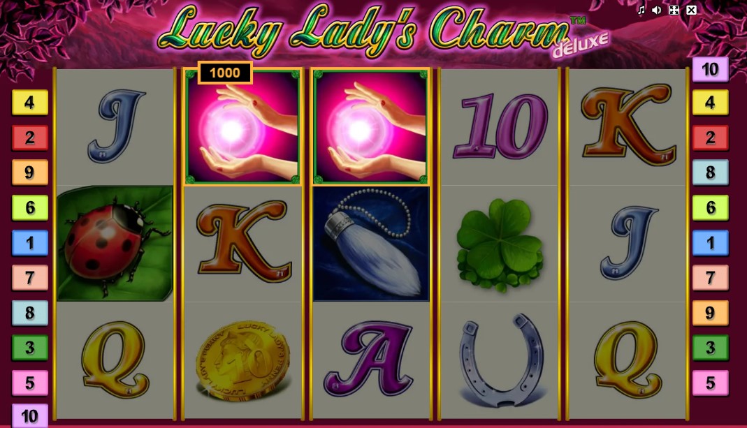 Lucky Lady's Charm-Gewinn